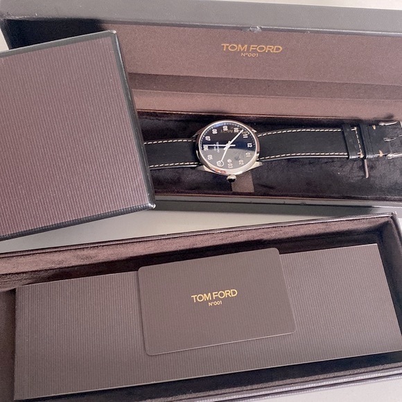 BN TOM FORD
No. 002 Stainless Steel Automatic Leather Strap Watch - Picture 8 of 11